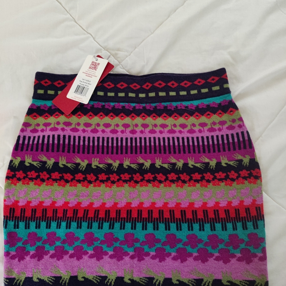 Krimson klover merino wool skirt